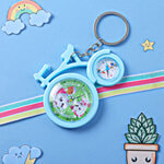 FNP Playful Toy Kids Rakhi - Blue Bicycle 1 pc