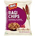 Crax Crax Peri Peri Ragi Chips 80 g