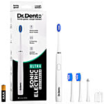 Dr.Dento Ultra Sonic Electric Toothbrush - Frosty White 1 pc