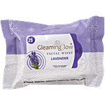 Gleaminglow Facial Wipes Lavender 25 wipes