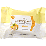Gleaminglow Facial Wipes - Lemon 25 wipes