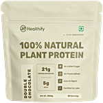 Healthify Double Chocolate Natural Plant Protein 1 kg