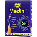 Cycle Medini 6 In 1 Premium Cone Incense 60 pcs