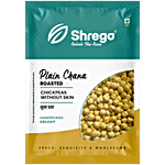 Shrego Plain Chana Roasted Chickpeas Without Skin 360 g