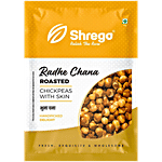 Shrego Radhe Chana Roasted Chickpeas With Skin 360 g
