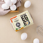 fresho! Premium Large White Eggs - Protein & Vitamin Rich 6 pcs