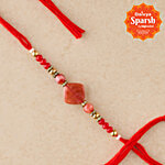 Daivya Sparsh by bigbasket Red Coral Beaded Rakhi 1 pc