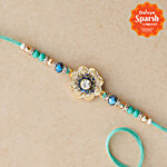 Daivya Sparsh by bigbasket Crafted Flower Pendant Rakhi 1 pc