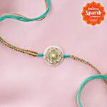 Daivya Sparsh by bigbasket Saanjh Premium Flower Pendant Rakhi 1 pc