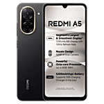 Redmi Redmi A5 (4GB RAM, 128GB, Just Black) 1 Unit 