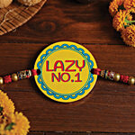 Mad Over Print Lazy No.1 Rakhi 1 pc