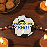 Mad Over Print Footballer Bhai Rakhi 1 pc