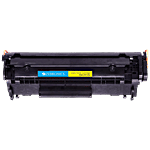 Zebronics LPC12A Black Laser Toner Cartridge Compatible With HP LaserJet & Canon LS/F/FP/IS/IC/MF Series Printers 1 pc
