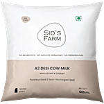 Sids Farm A2 Desi Cow Milk 500 ml