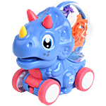 Toy Bharat Gear Dinosaur Toy With Light - Assorted Colour 1 pc