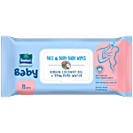 Parachute Advansed Baby Face & Body Baby Wipes With Virgin Coconut Oil + 99% Pure Water 72 Pulls