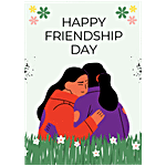 House of Festivals "Happy Friendship Day" Hugs Greeting Card 1 pc