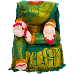 Svasti Varmahalakshmi Plain Body - Green, 17 cm 1 pc