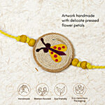 Gulmeher Handcrafted Kanjoos Makhichoos Rakhi 1 pc