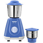 Maharaja Whiteline Smart 123 500W Mixer Grinder With 2 Jars - Blue 1 Unit (1 L + 400 ml)