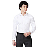 Park Avenue Men's White Slim Fit Shirt 1 pc (Size - 39)