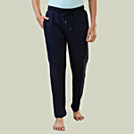 Sleepz by Raymond Men's Blue Regular Fit Lounge Pant 1 pc (Size - L)