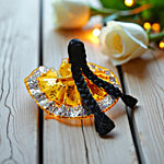 House of Festivals Radha Choti - Size 0, Black 1 pc