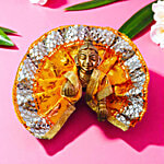 House of Festivals Ladoo Gopal Yellow Designer Poshak - Size 1 1 pc