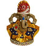 Svasti Clay Ganesha Plain Decorated Idol 1 pc 5 Inches