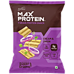 RiteBite Max Protein Cream & Onion 7 Grain Protein Snack 30 g
