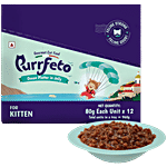 Purrfeto Ocean Platter In Jelly Wet Cat Food For Kitten 80 g (Pack of 12)
