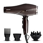 Agaro HD-1120 2000W Hair Dryer With Comb, Diffuser, Blower Hot/Cold Air, 2 Speeds, 3 Temps, Cool Shot 1 Unit
