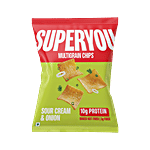 Superyou Sour Cream & Onion 10g Protein Multigrain Chips 40 g