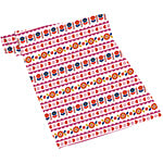 Archies Printed Flowers & Heart Paper Gift Wrapping Paper - Multicolour 5 pcs