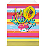 Archies Happy Birthday Cake Design Printed Paper Gift Bag - Small 3 pcs