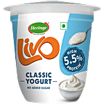 Heritage Livo Classic Yogurt 400 g