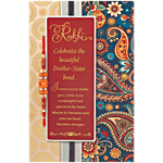 Archies Rakhi Celebrates The Beautiful Brother-Sister Bond Greeting Card - With Rakhi 1 pc