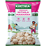 Khetika Premium Mithila Raw Makhana/Foxnut/Phool Makhana 200 g