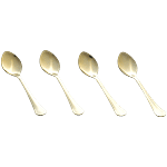 Elephant  Baby Spoon With PVD Coating 4 pcs