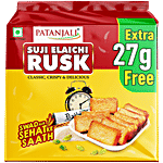 Patanjali Suji Elaichi Rusk 300 g