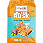 Patanjali Atta Doodh Rusk 182 g