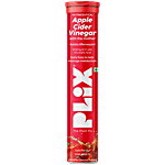 Plix Cola Flavour Apple Cider Vinegar Bubbly Effervescent Tablets For Adults 15 pcs