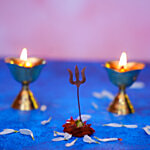 Svasti Copper Trishul 1 pc