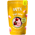 Happa Yogo Strawberry Yoghurt Melts - Real Greek Yogurt Candy For Adults & Kids, 8 Months+, 20 g