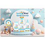 Baby Dove Gentle Care Kit - Shampoo + Lotion + Bathing Bar + Head To Toe Wash Set of 4 (3x200 ml + 75 g)