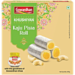 Gowardhan Khushiyan Kaju Pista Roll 200 g
