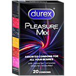 Durex Pleasure Mix 5 In 1 Assorted Condoms 20 pcs