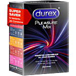 Durex Pleasure Mix 5 In 1 Assorted Condoms 20 pcs
