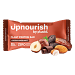Upnourish by Pluckk Cocoa Hazelnut 15g Plant Protein Bar 50 g