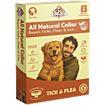 Nootie All Natural Tick & Flea Dog Collar - Assorted Colour 1 pc